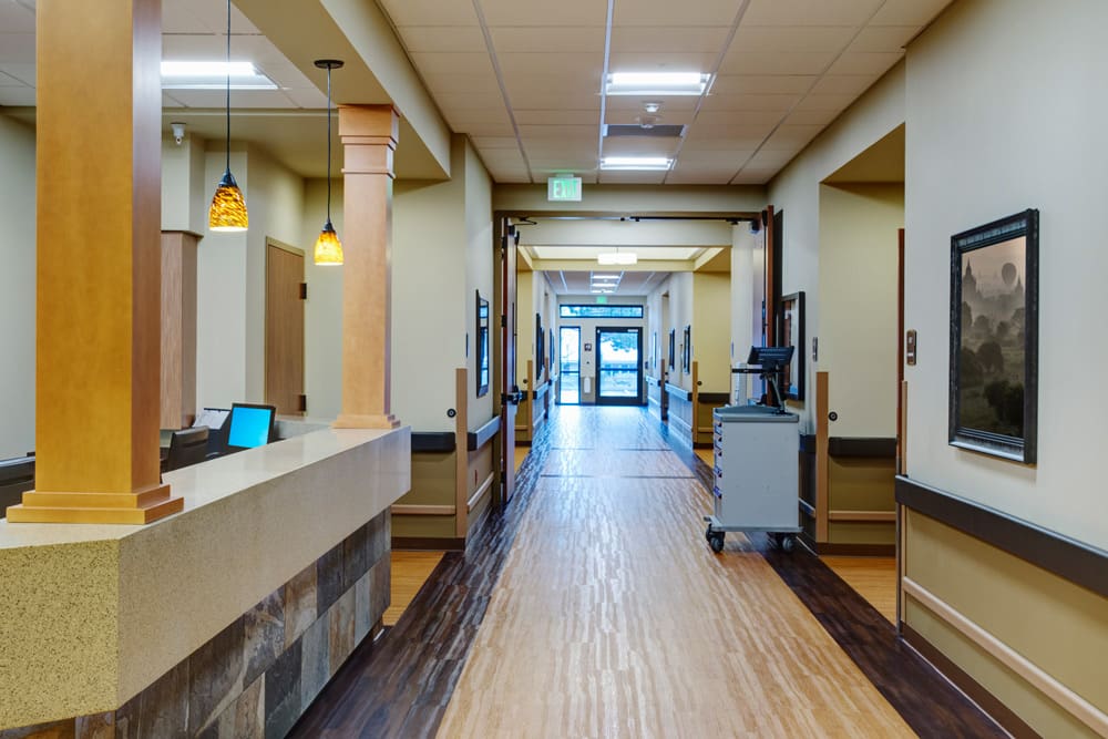 Freestone Strategies Public Affairs Healthcare Ex[ertise Hospital Hallway Interior